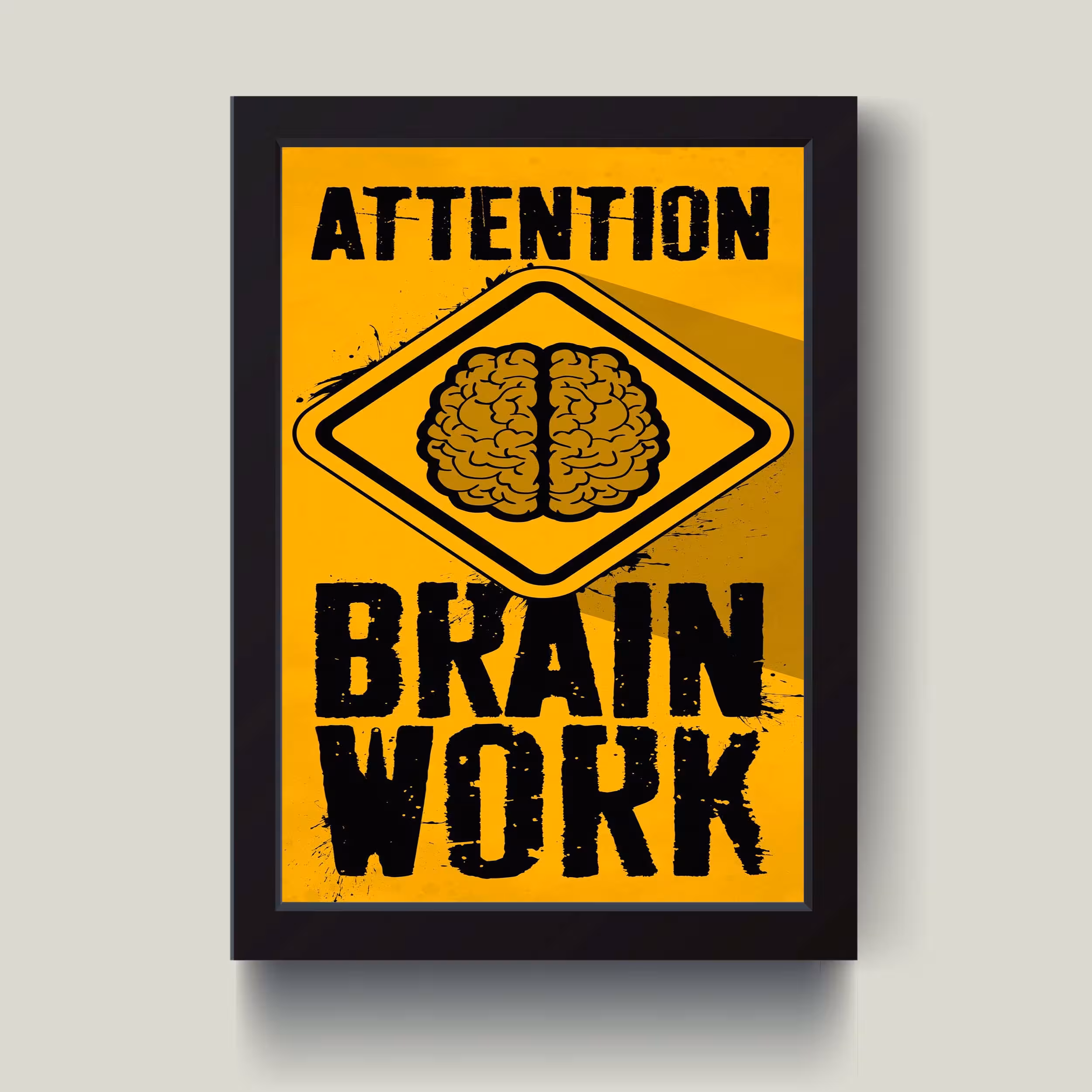 تابلو مدل Brain work کد m50107