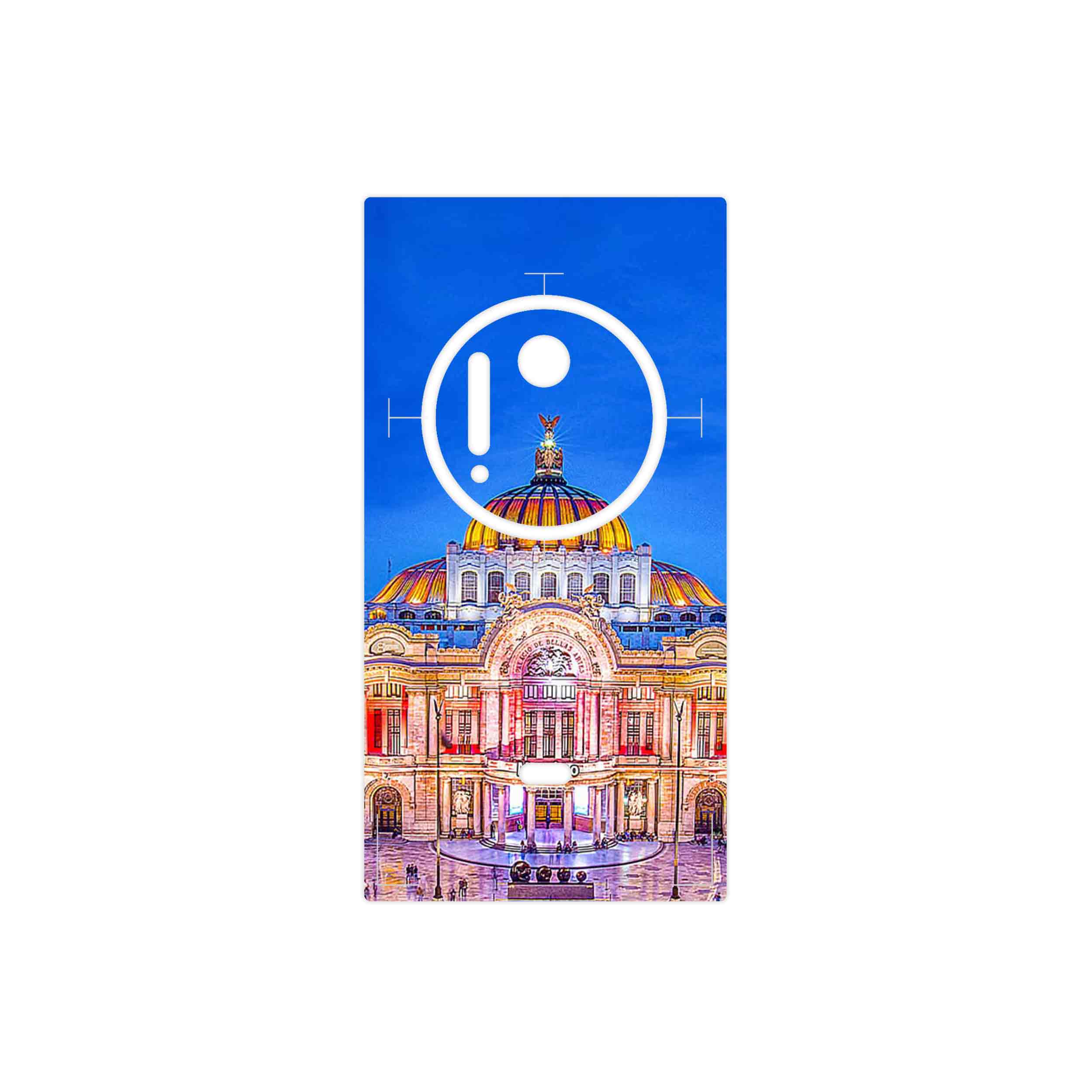 برچسب پوششی ماهوت مدل Mexico City مناسب برای گوشی موبایل نوکیا Lumia 1020