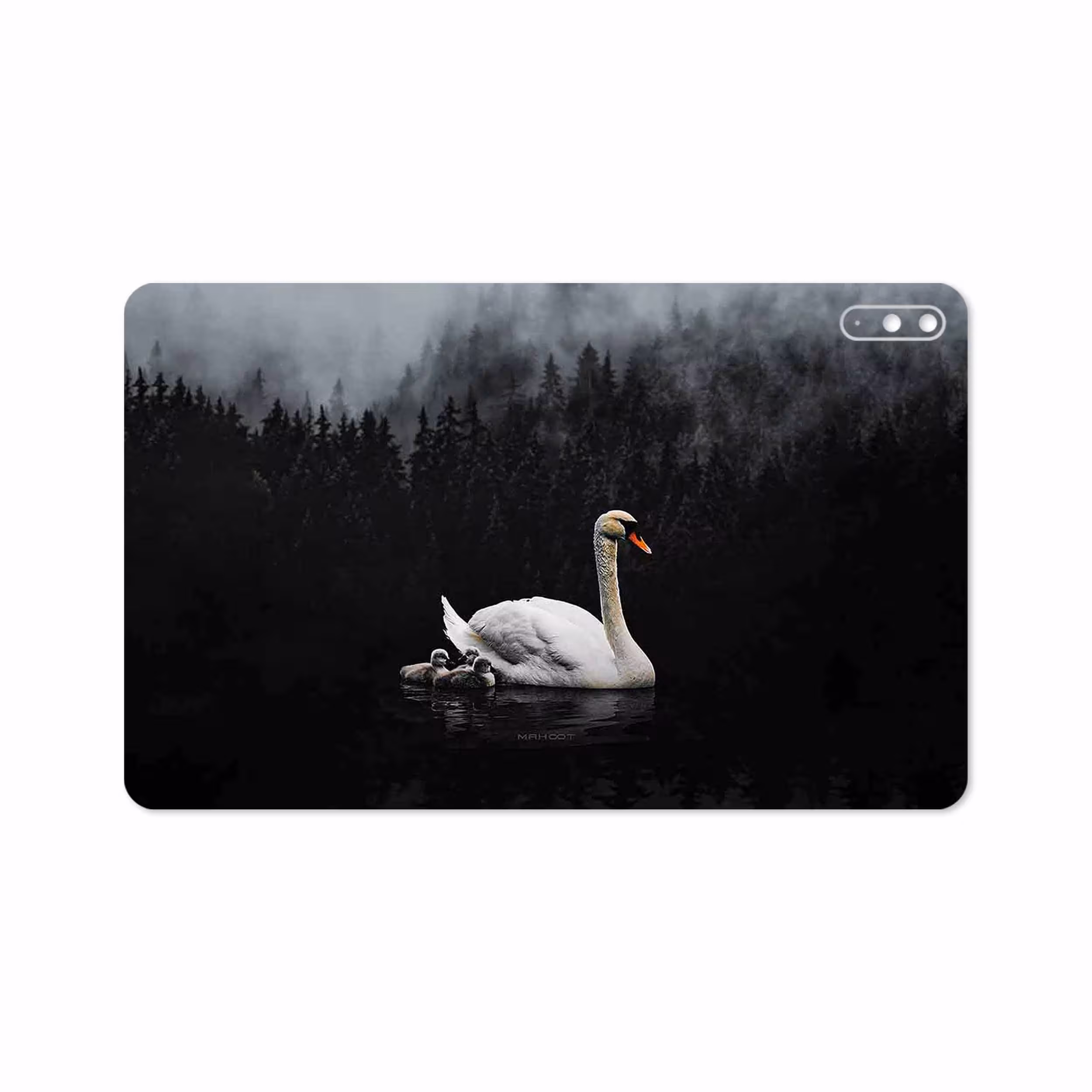 برچسب پوششی ماهوت مدل Swan Lake مناسب برای تبلت هوآوی Matepad 10.4 2020 BAH3-L09