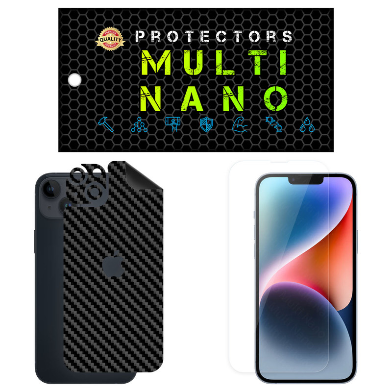 محافظ صفحه نمایش مولتی نانو مدل X-SFC مناسب برای گوشی موبایل اپل iPhone 14 Plus به همراه برچسب پوششی | کالا برتری