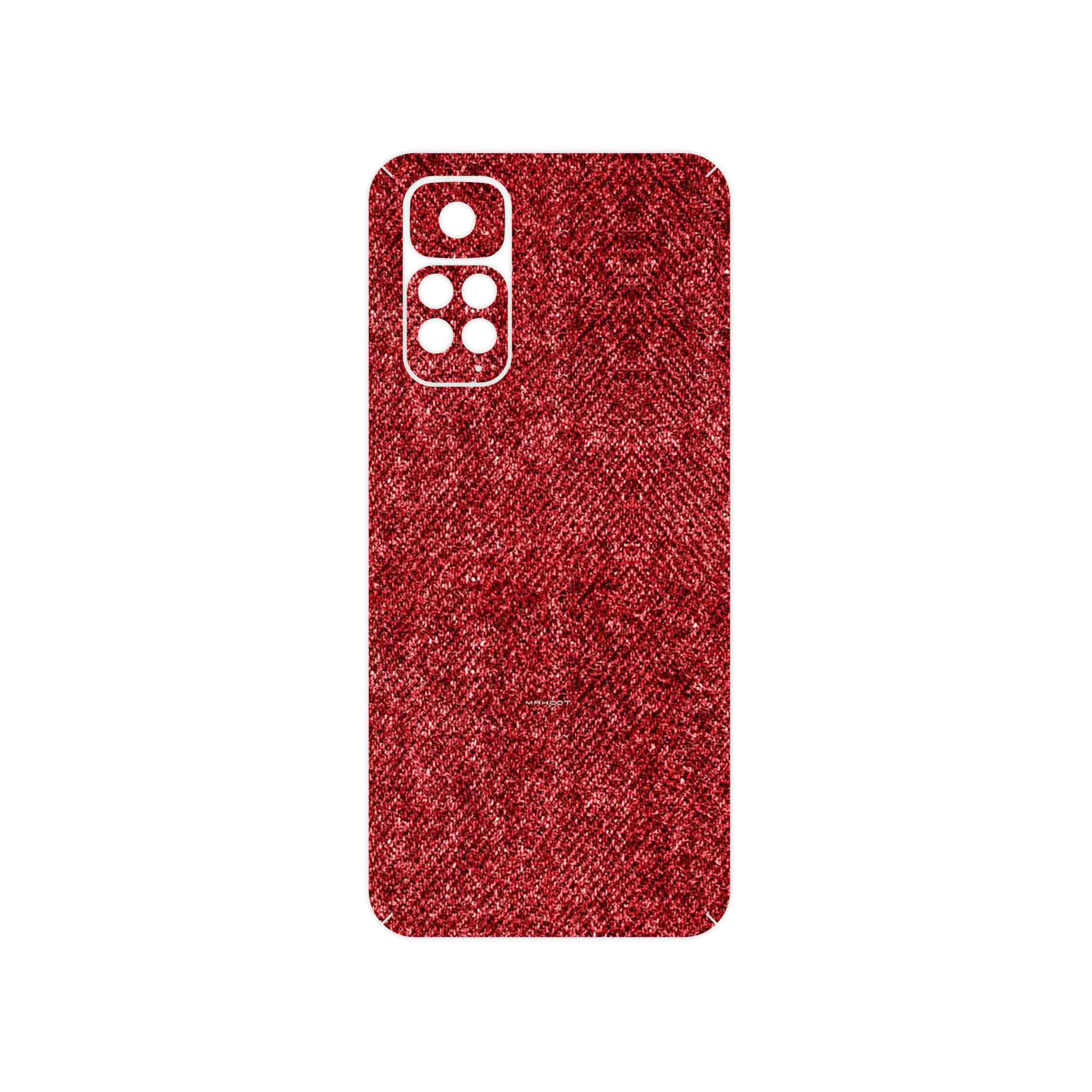 برچسب پوششی ماهوت مدل Fabric Texture 4 مناسب برای گوشی موبایل شیائومی Redmi Note 11S