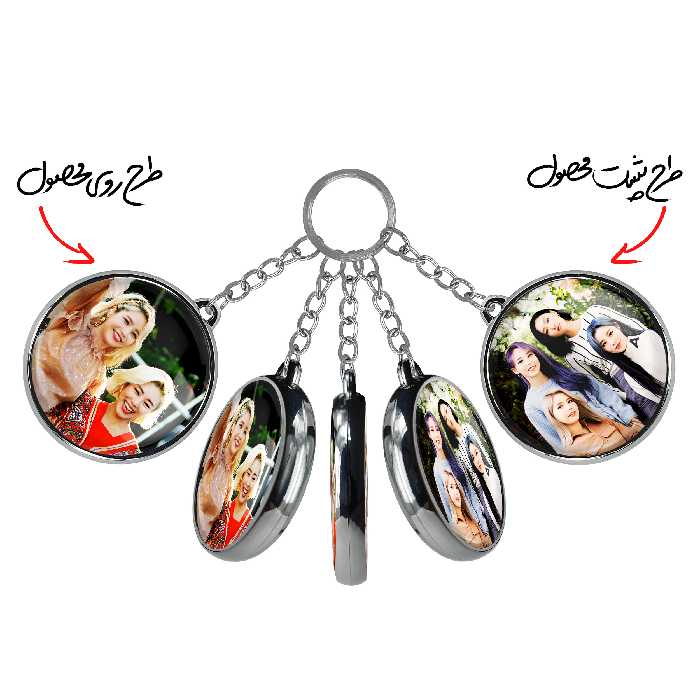 جاکلیدی خندالو طرح ویین و سولار گروه مامامو Mamamoo مدل دوطرفه کد 1180711801