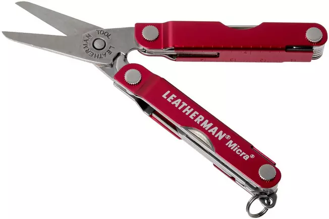 انبر مولتی تولز لدرمن مدل میکرا قرمز