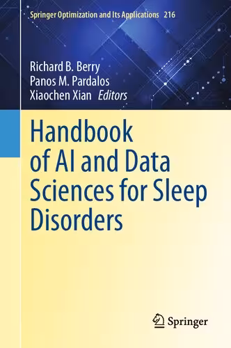 خرید و دانلود نسخه کامل کتاب Handbook of AI and Data Sciences for Sleep Disorders