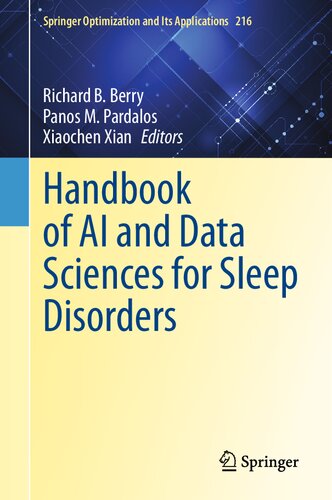 خرید و دانلود نسخه کامل کتاب Handbook of AI and Data Sciences for Sleep Disorders