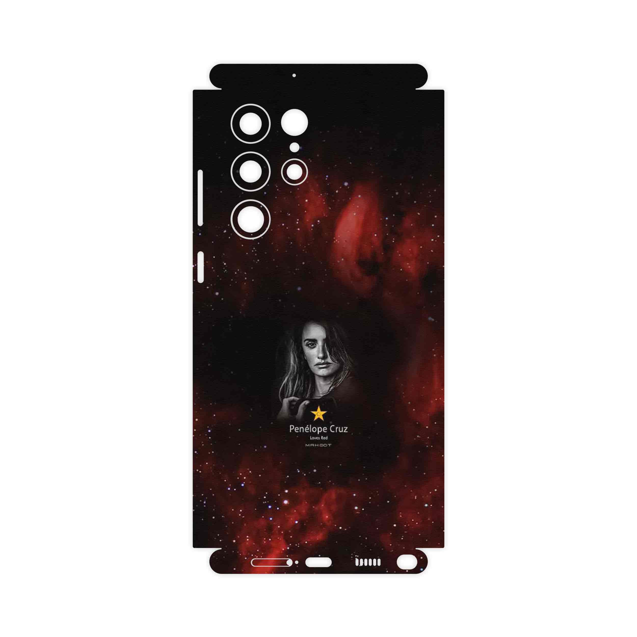 برچسب پوششی ماهوت مدل Penelope Cruz-FullSkin مناسب برای گوشی موبایل سامسونگ Galaxy S22 Ultra 5G