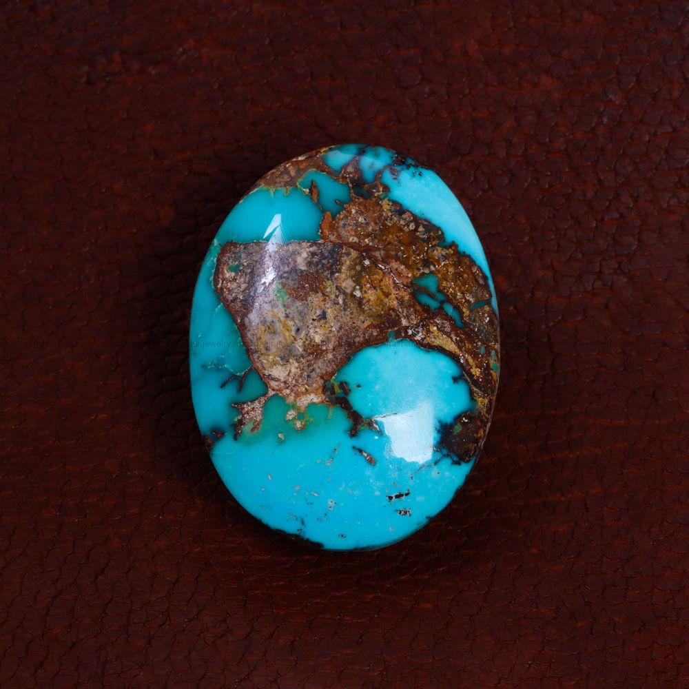 نگین فیروزه شجری کد 13993 - جواهری مشاهیر