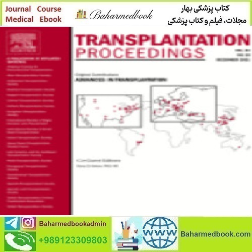 Transplantation Proceedings Volume 53 Issue 1 to 10 2021