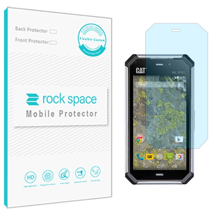 گلس نانو هیدروژل آنتی بلو و ضد ضربه گوشی کاترپیلار S50 برند راک اسپیس    
