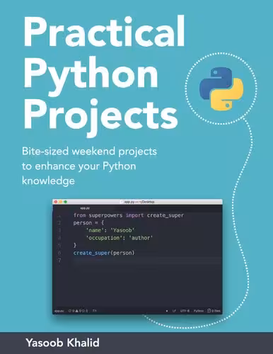 خرید و دانلود نسخه کامل کتاب Practical Python Projects