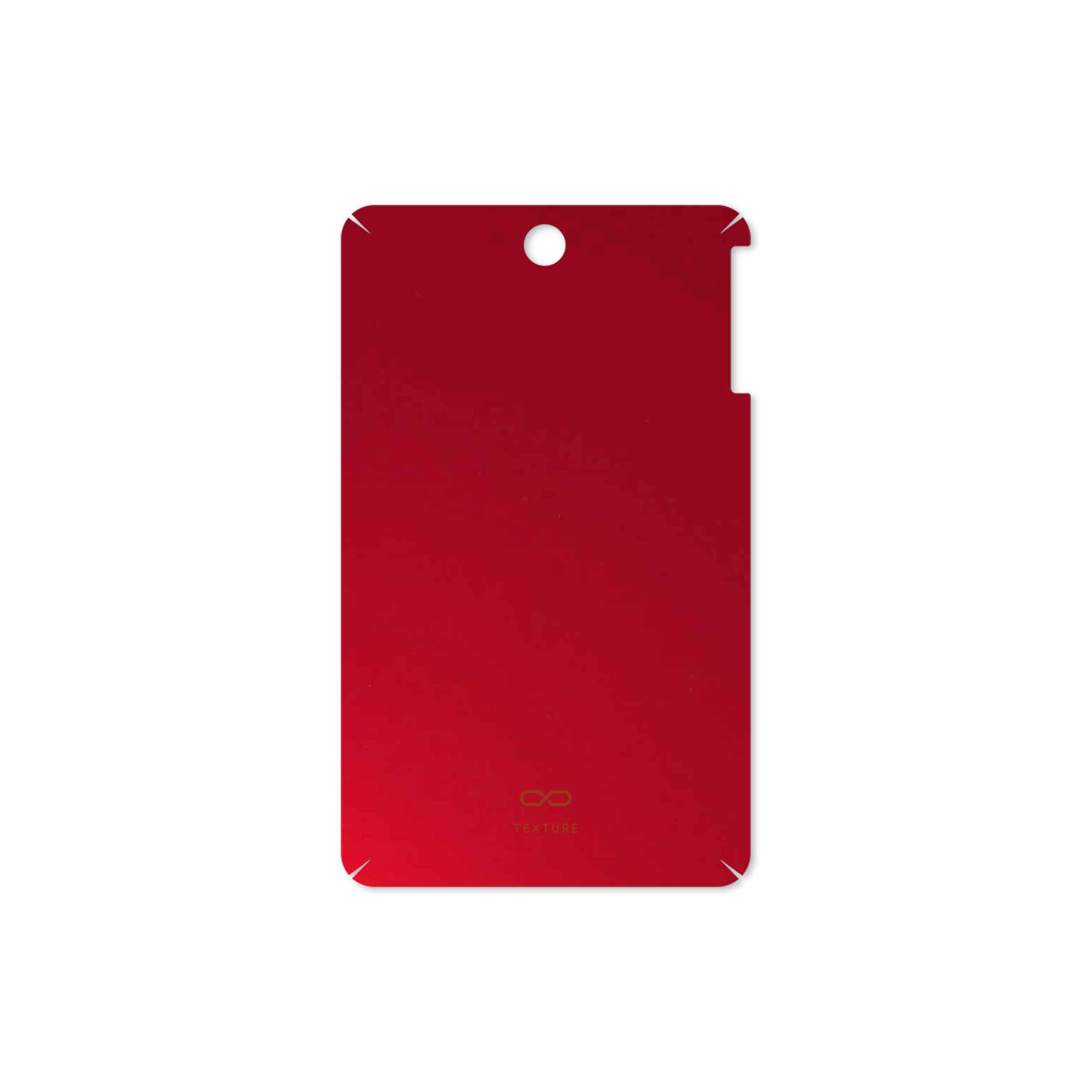 برچسب پوششی ماهوت مدل Matte-Warm-Red مناسب برای تبلت لنوو A7-50 A3500 2014