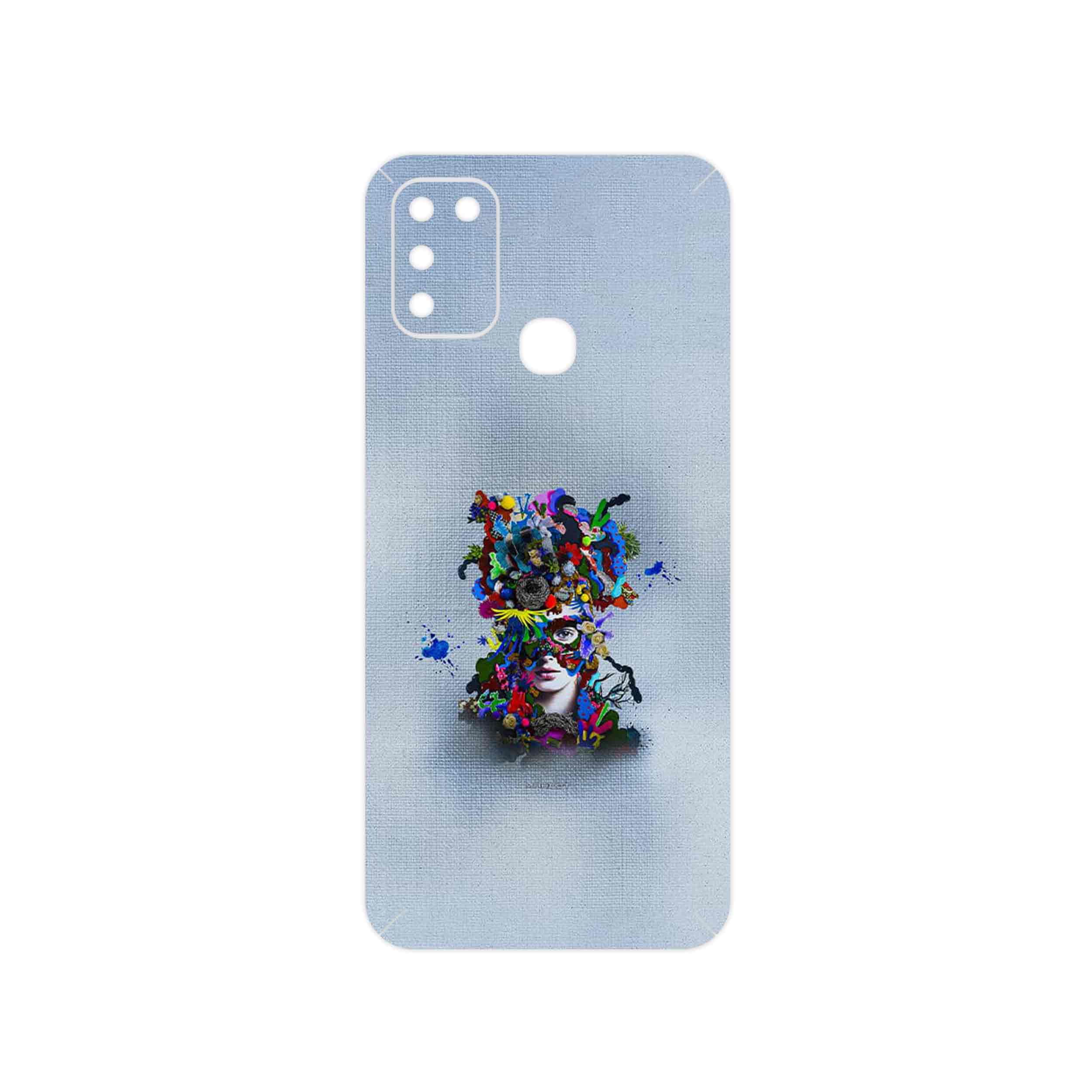 برچسب پوششی ماهوت مدل Collage of surreal Portrait of Women 4 مناسب برای گوشی موبایل اینفینیکس Hot 10 Play