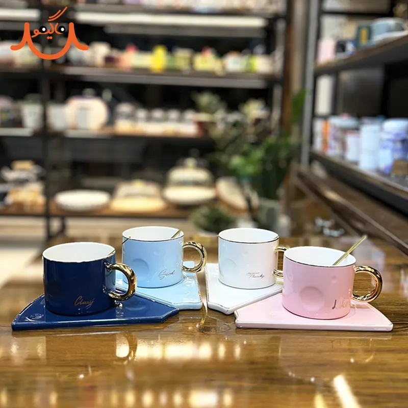 ماگ سرامیکی زیره دار طرح پنیر