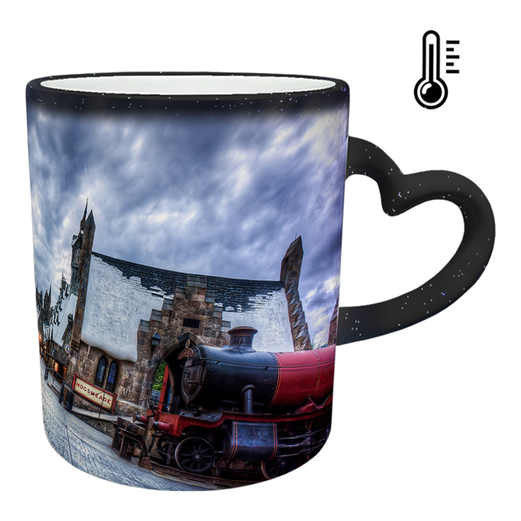 ماگ حرارتی مدل دسته قلبی اکلیلی طرح هری پاتر کد 18