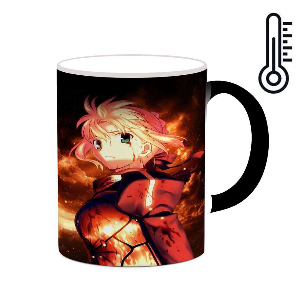 ماگ حرارتی کاکتی طرح انیمه مدل mgh21120