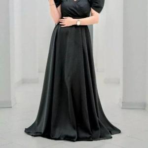 پیراهن شب زنانه ساتن مدل مجلسی