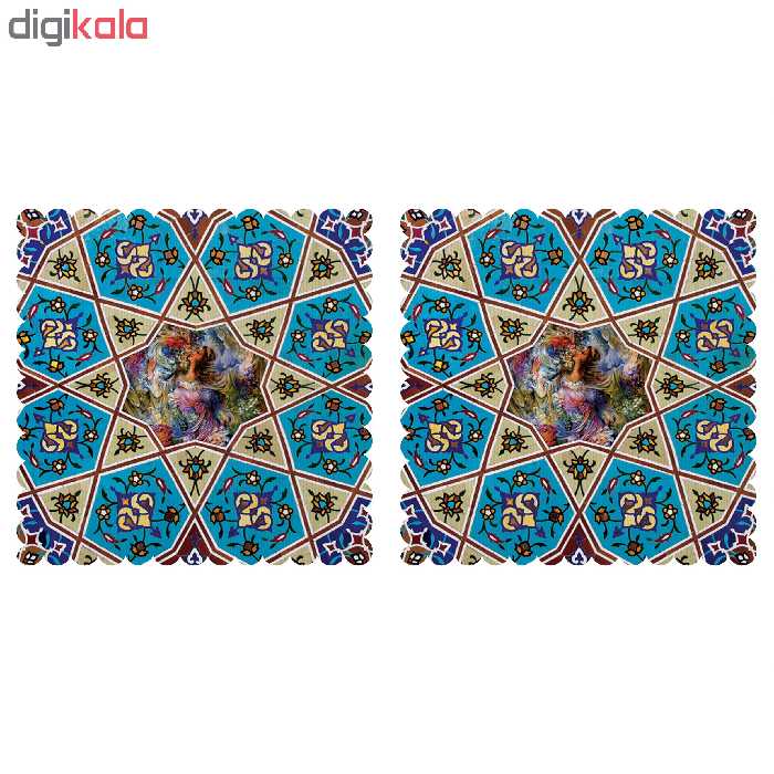 ست رومیزی 2 تکه مدل T3-42409