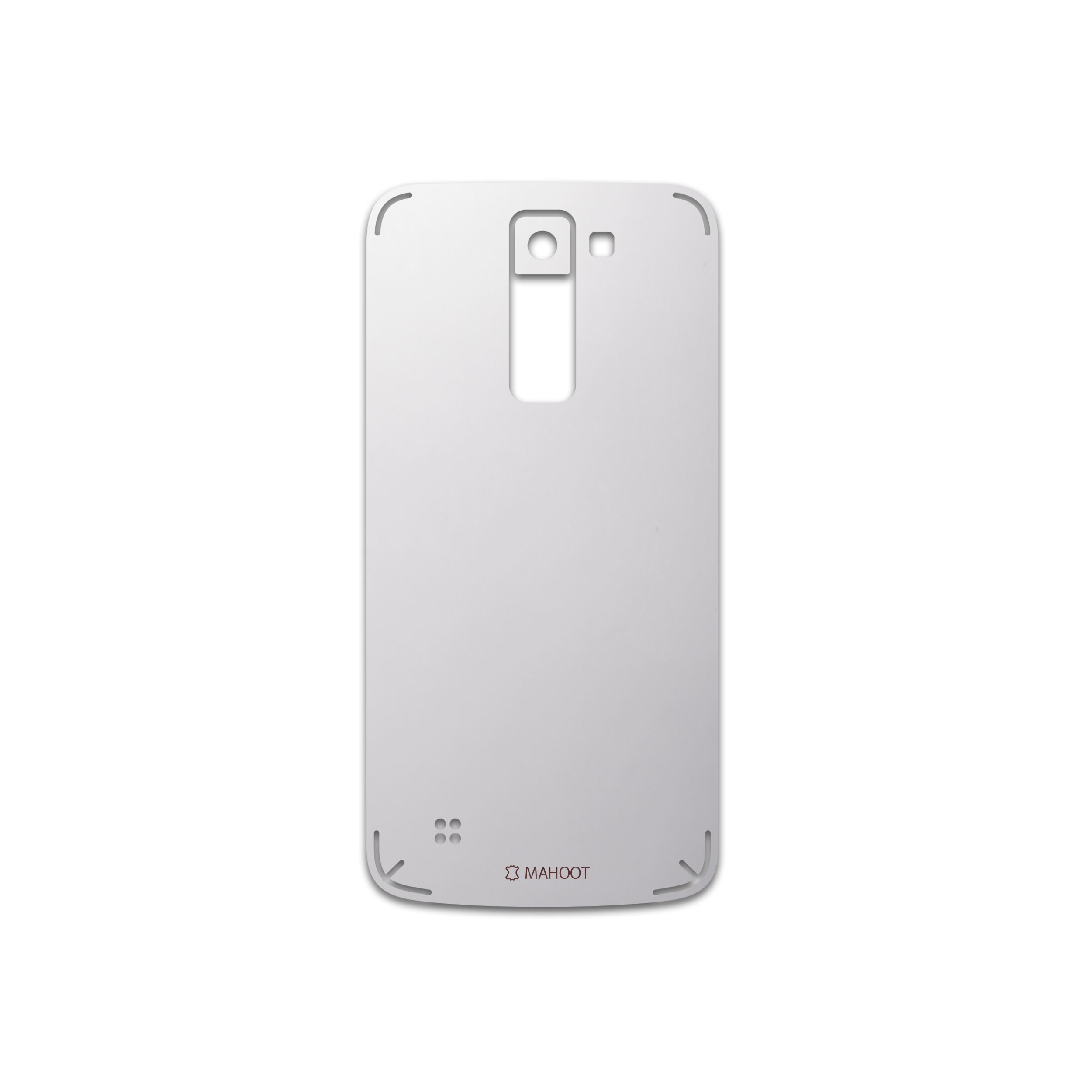 برچسب پوششی ماهوت مدل Matte-White مناسب برای گوشی موبایل ال جی K8
