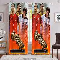 پرده سه بعدی فوتبالی طرح کفش طلای رونالدو ch-1082-s