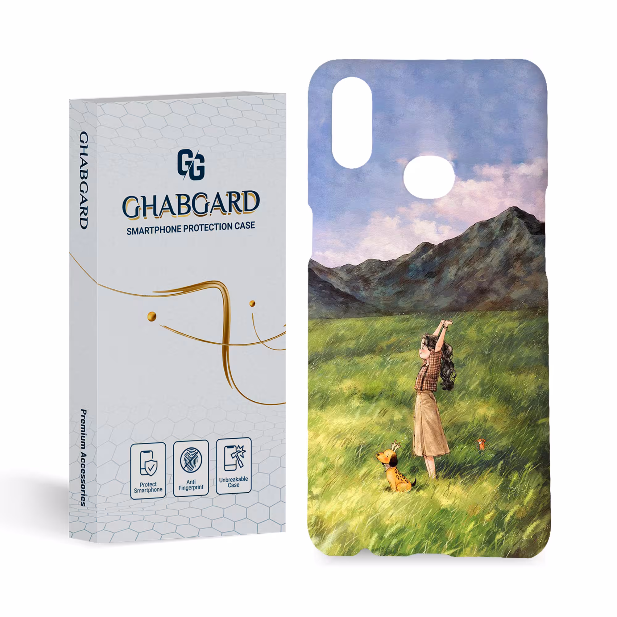کاور قاب گارد مدل دخترانه مناسب برای گوشی موبایل سامسونگ  galaxy a10s