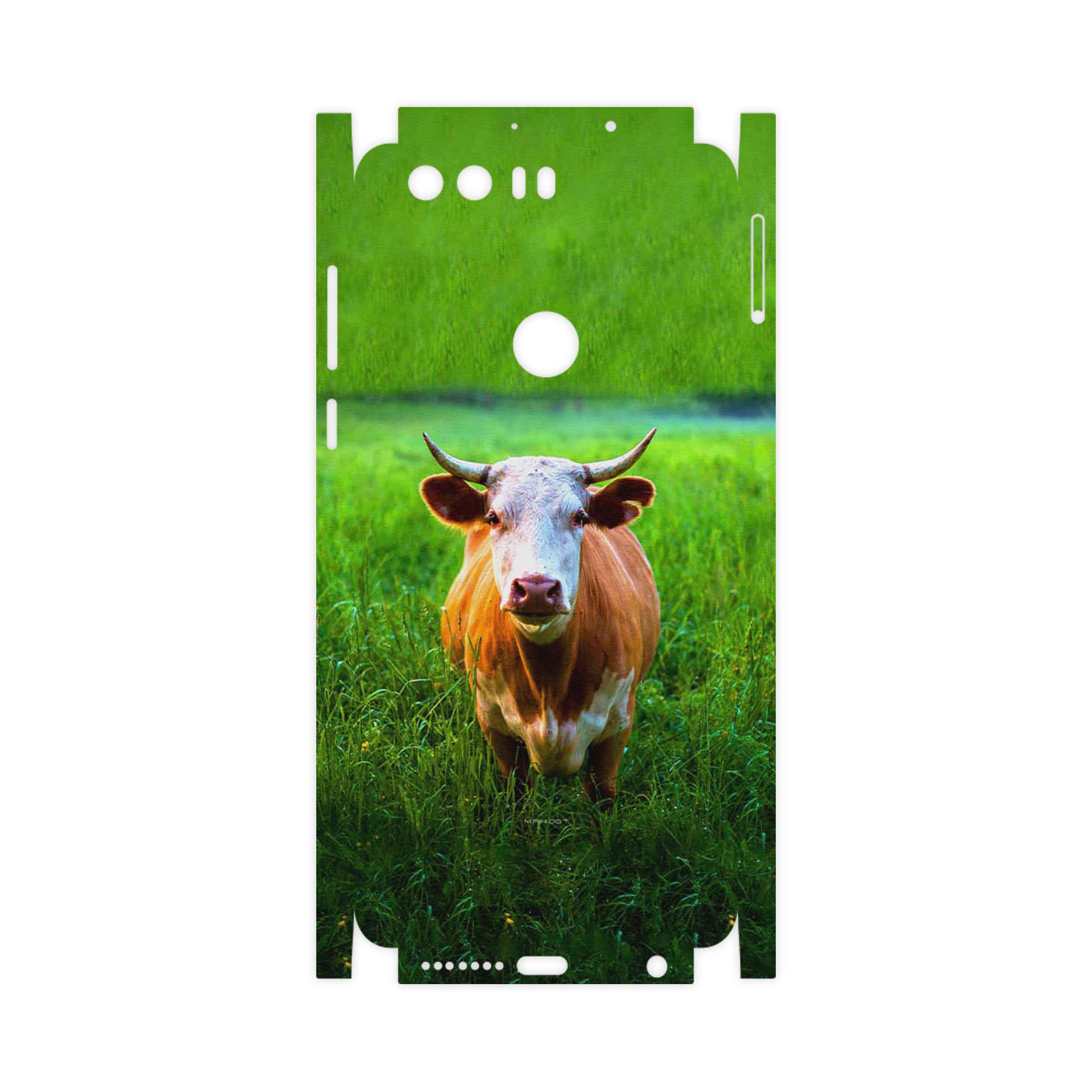 برچسب پوششی ماهوت مدل Cow-FullSkin مناسب برای گوشی موبایل آنر 8