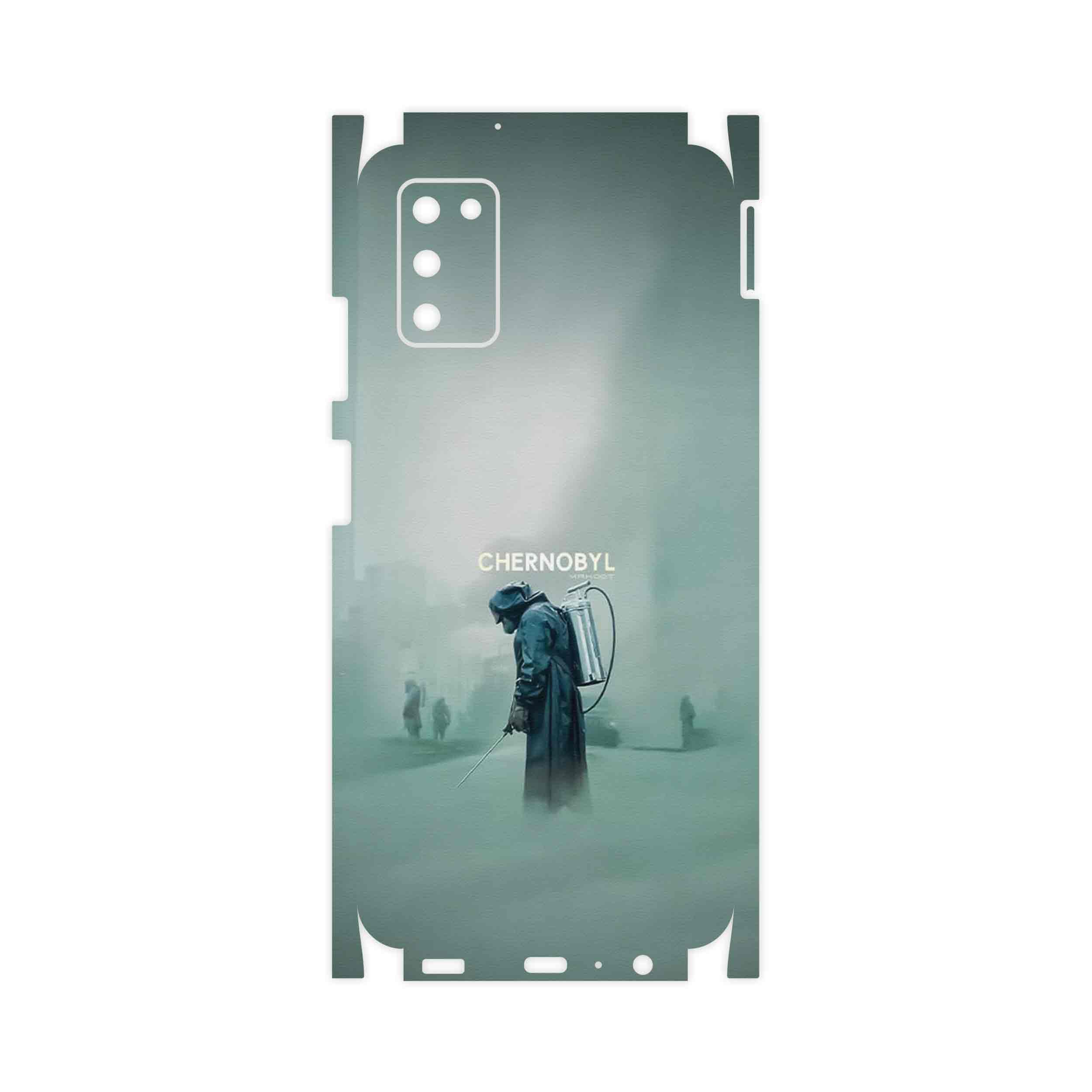 برچسب پوششی ماهوت مدل Chernobyl-FullSkin مناسب برای گوشی موبایل سامسونگ Galaxy A03S