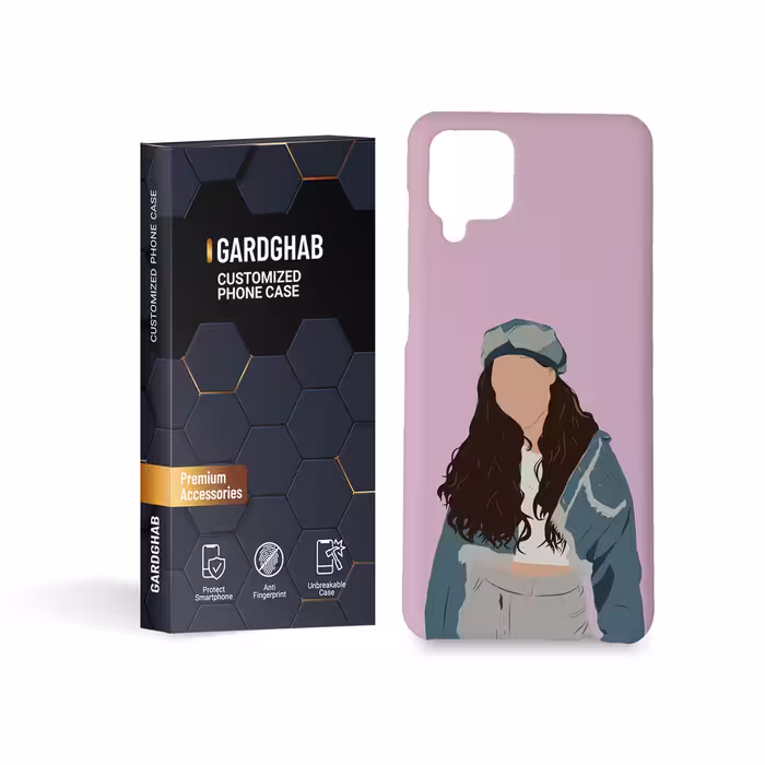 کاور گارد قاب مدل دخترانه مناسب برای گوشی موبایل سامسونگ Galaxy a12