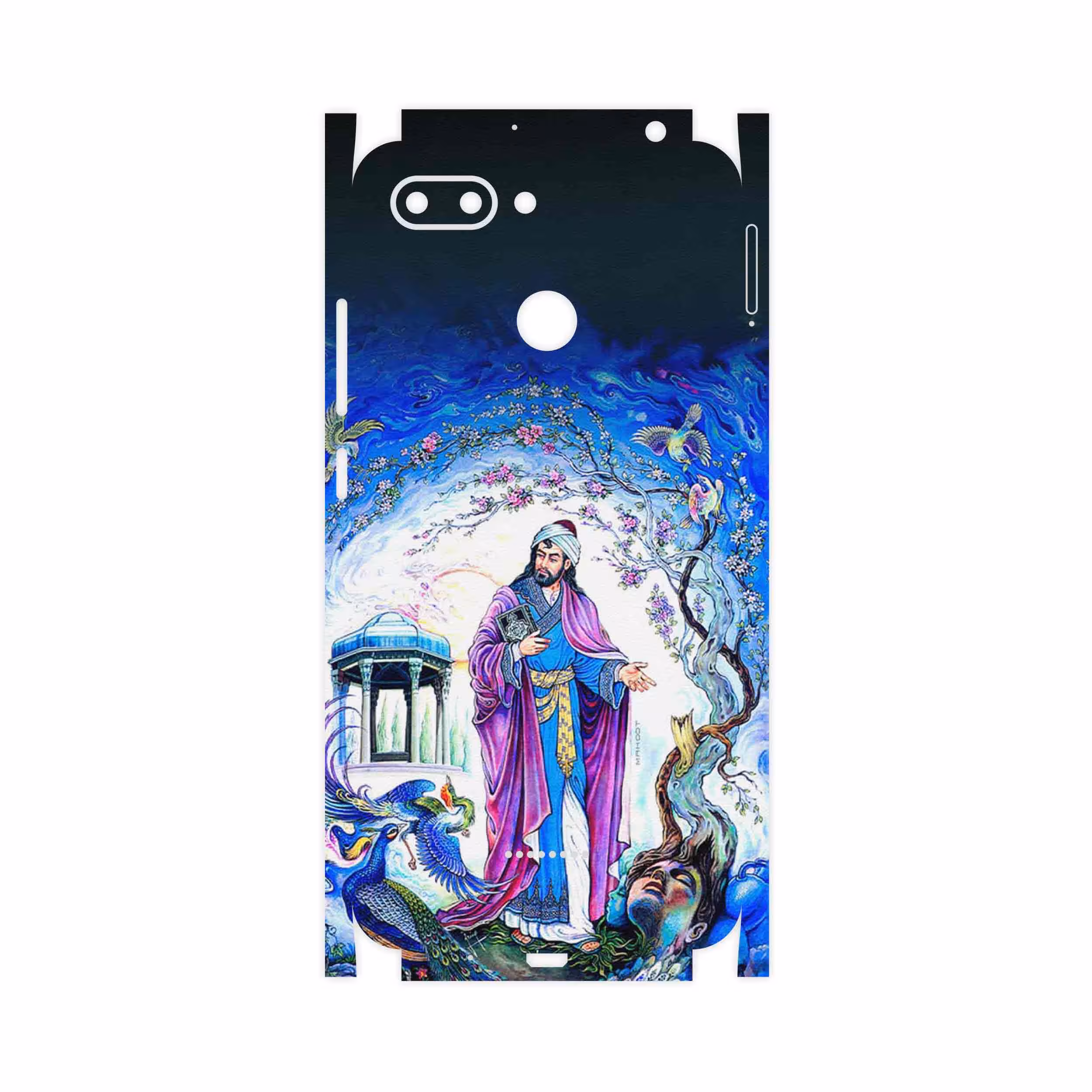 برچسب پوششی ماهوت مدل Hafiz-FullSkin مناسب برای گوشی موبایل شیائومی Redmi 6