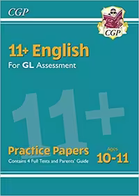 خرید و دانلود نسخه کامل کتاب New 11  GL English Practice Papers - Ages 10-11 (with Parents' Guide) (CGP 11  GL)