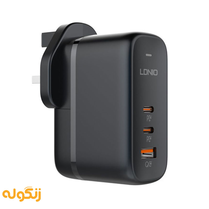شارژر دیواری فست شارژ الدینیو مدل LDNIO Q366 - زنگوله