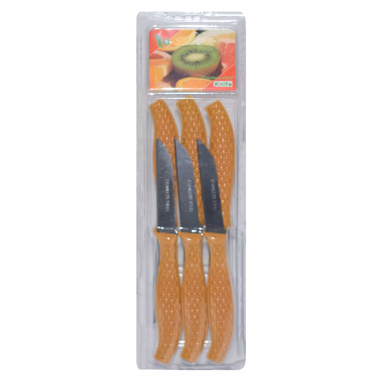 چاقو میوه خوری مدل KW بسته 6 عددی