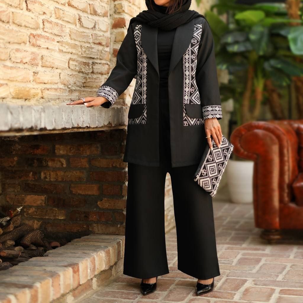 ست مانتو و شلوار زنانه عیدانه
