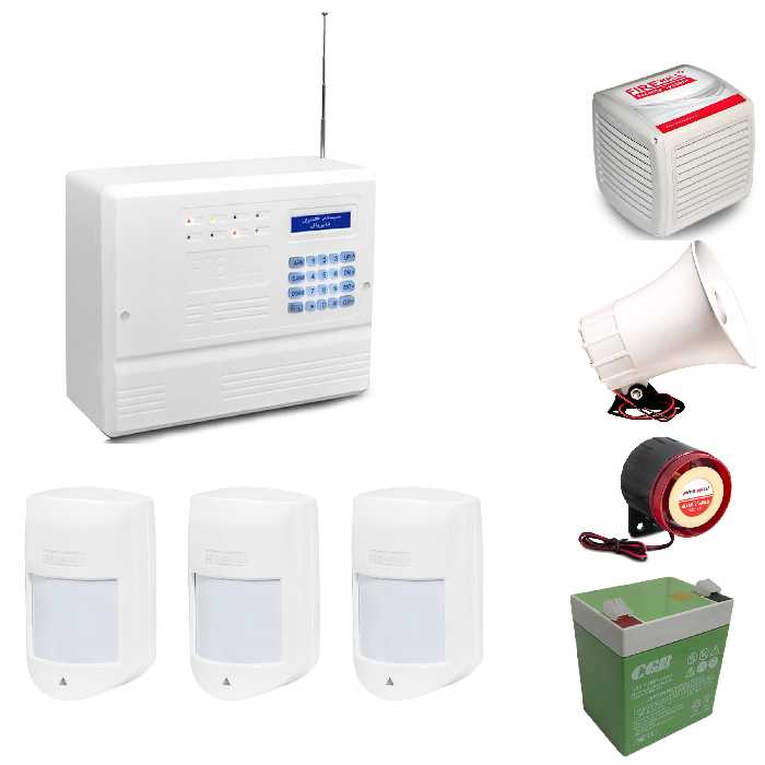 دزدگیر اماکن فایروال مدل F10 کد 102