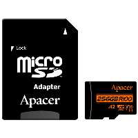 رم میکرو 256 گیگ اپیسر Apacer Rioo A2 V30 U3 C10 100MB/s   خشاب