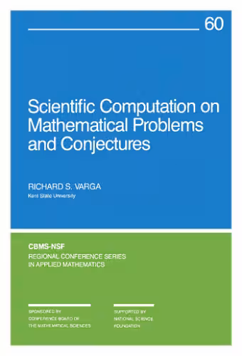 خرید و دانلود نسخه کامل کتاب Scientific computation on mathematical problems and conjectures