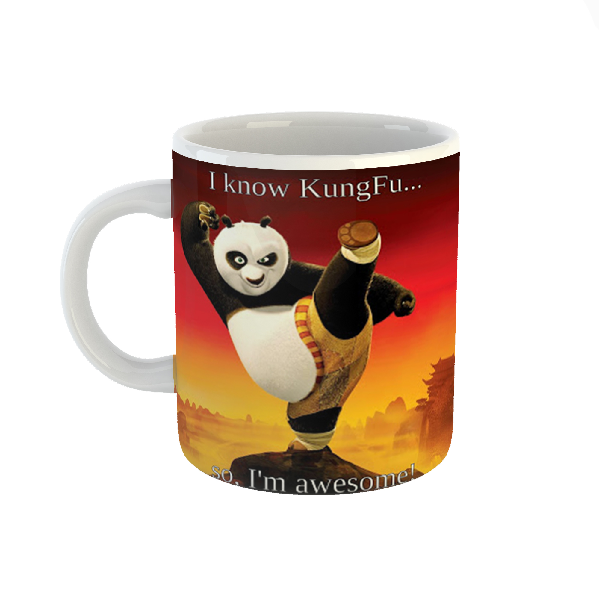 ماگ مدل پاندا کونگفوکار کد 2010