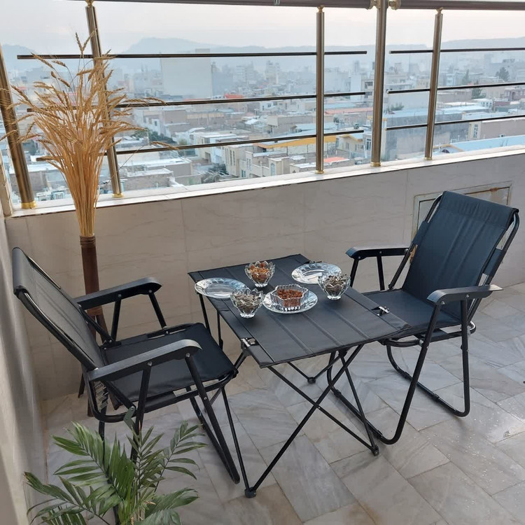 ست دو نفره میز و صندلی مسافرتی