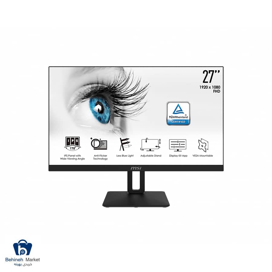 مانیتور ام اس آی مدل PRO MP271P سایز 27 اینچ