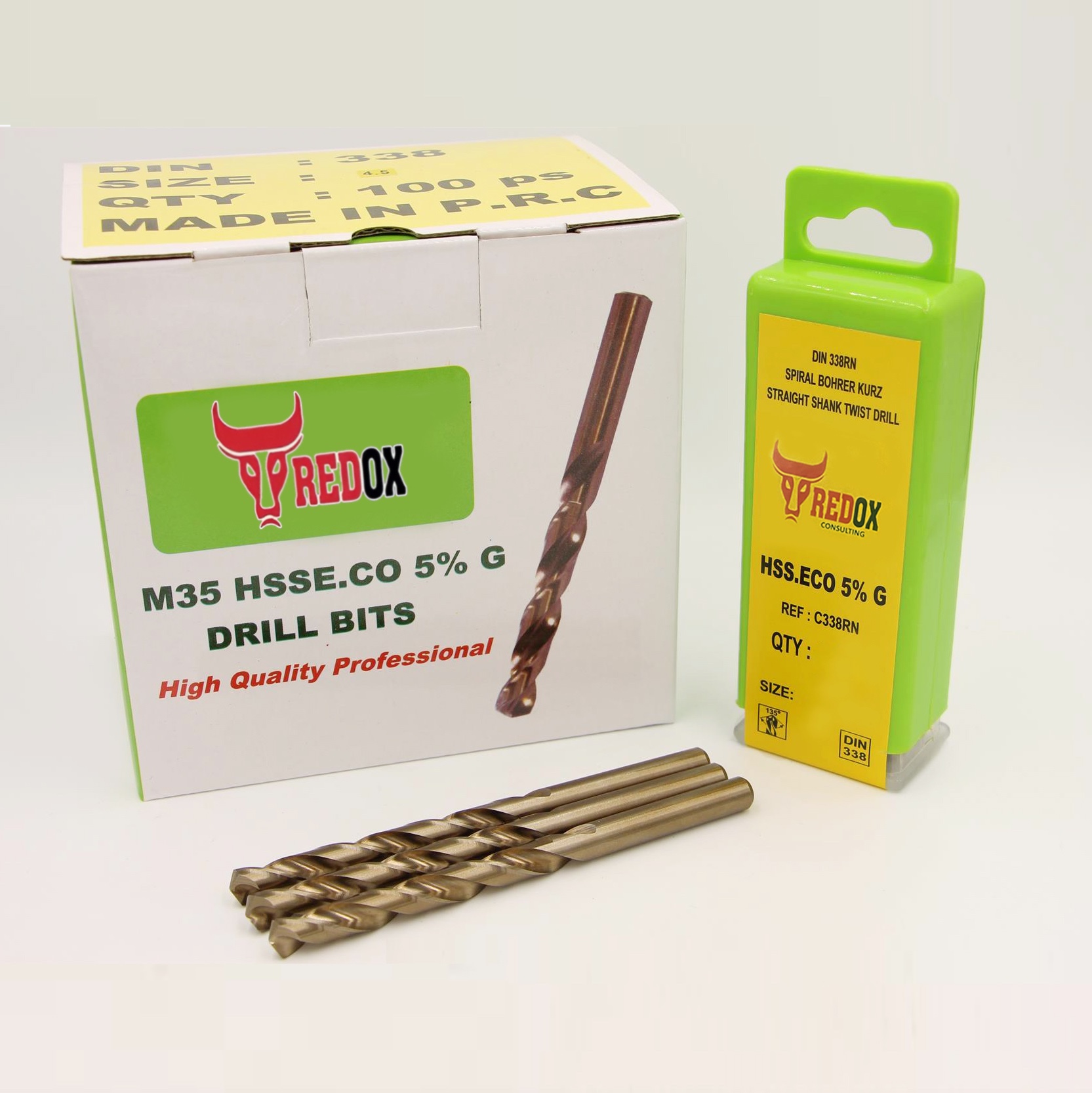 مجموعه 10 عددی مته کبالت 5 درصد سایز 14 برند ردوکس