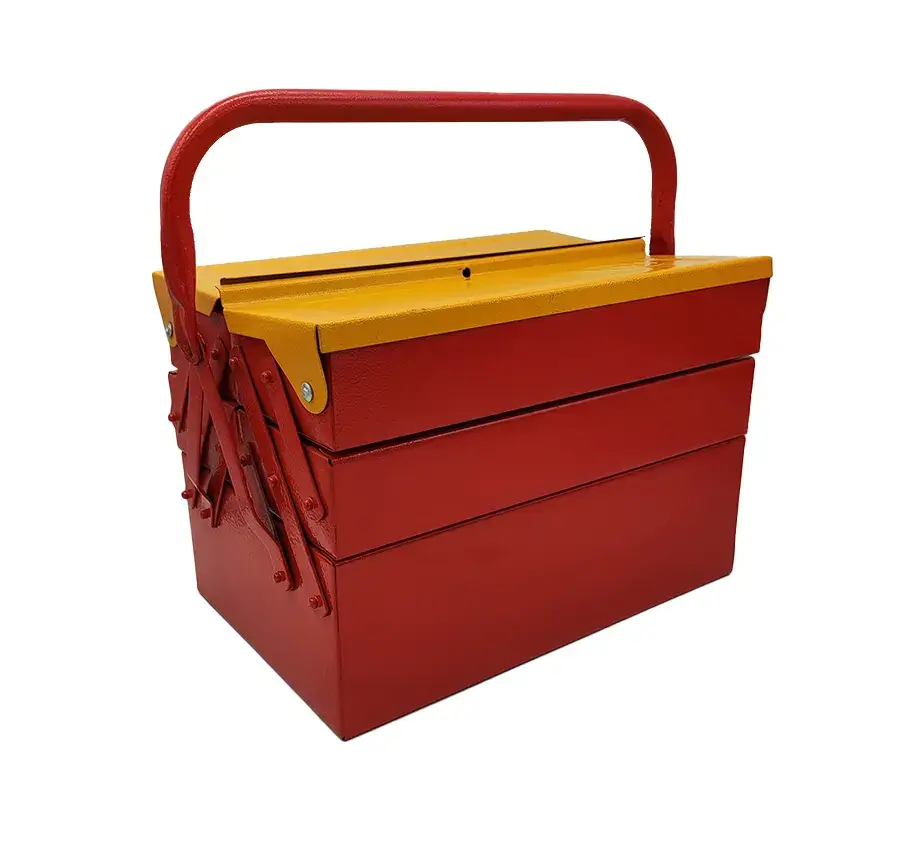 جعبه ابزار و ساک فلزی 3 طبقه AV کد 303