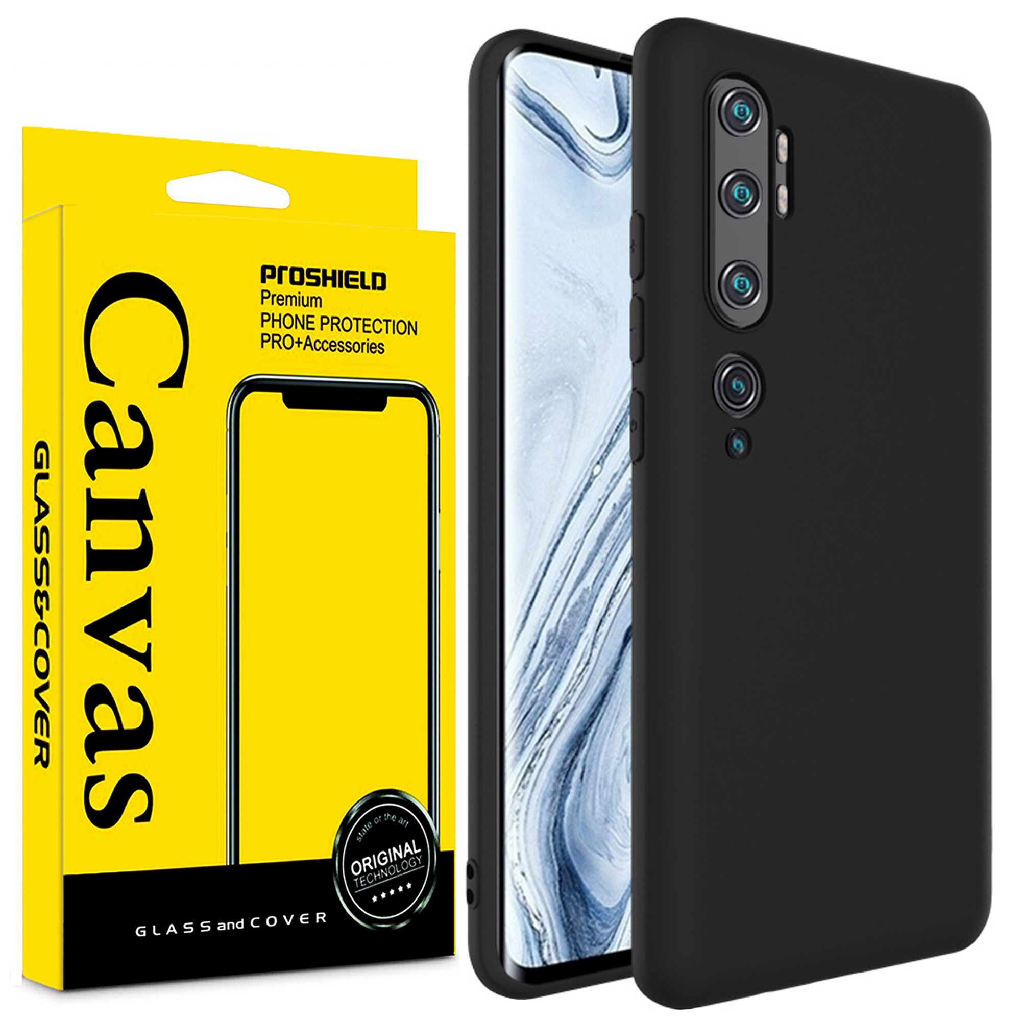 کاور کانواس مدل FLEXTOR مناسب برای گوشی موبایل شیائومی Mi Note 10 / Mi Note 10 pro / Mi CC9 Pro