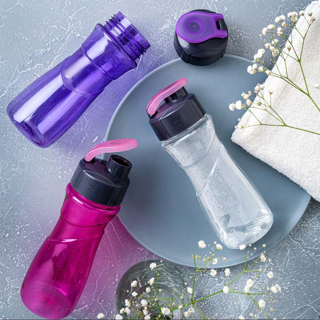 بطری کمردار کوچک مانیا مدل بدون نی 430ml
