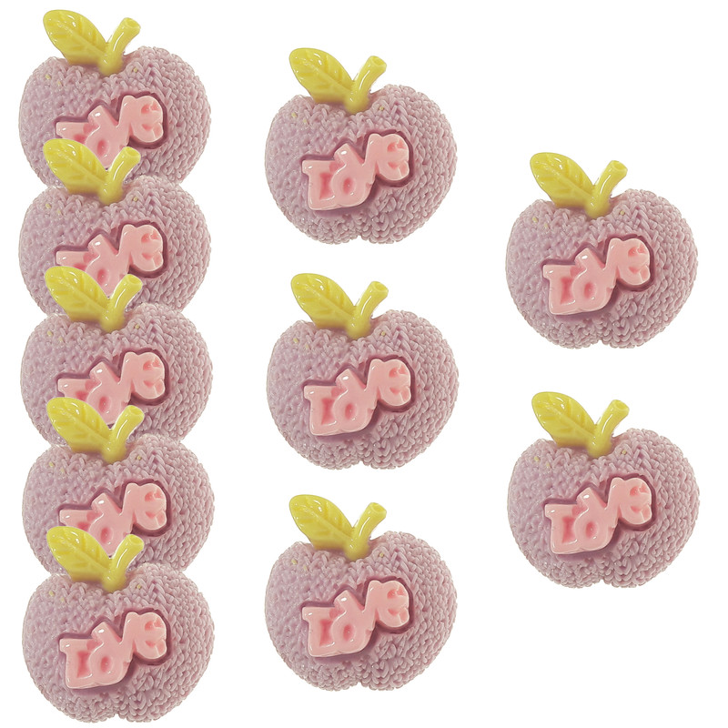 دکمه مدل سیب Y1246 بسته 10 عددی