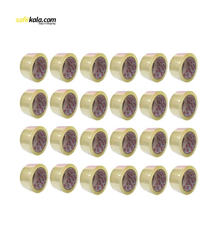 چسب پهن رازی مدل 001 عرض 4.8 سانتی متر مجموعه 24 عددی