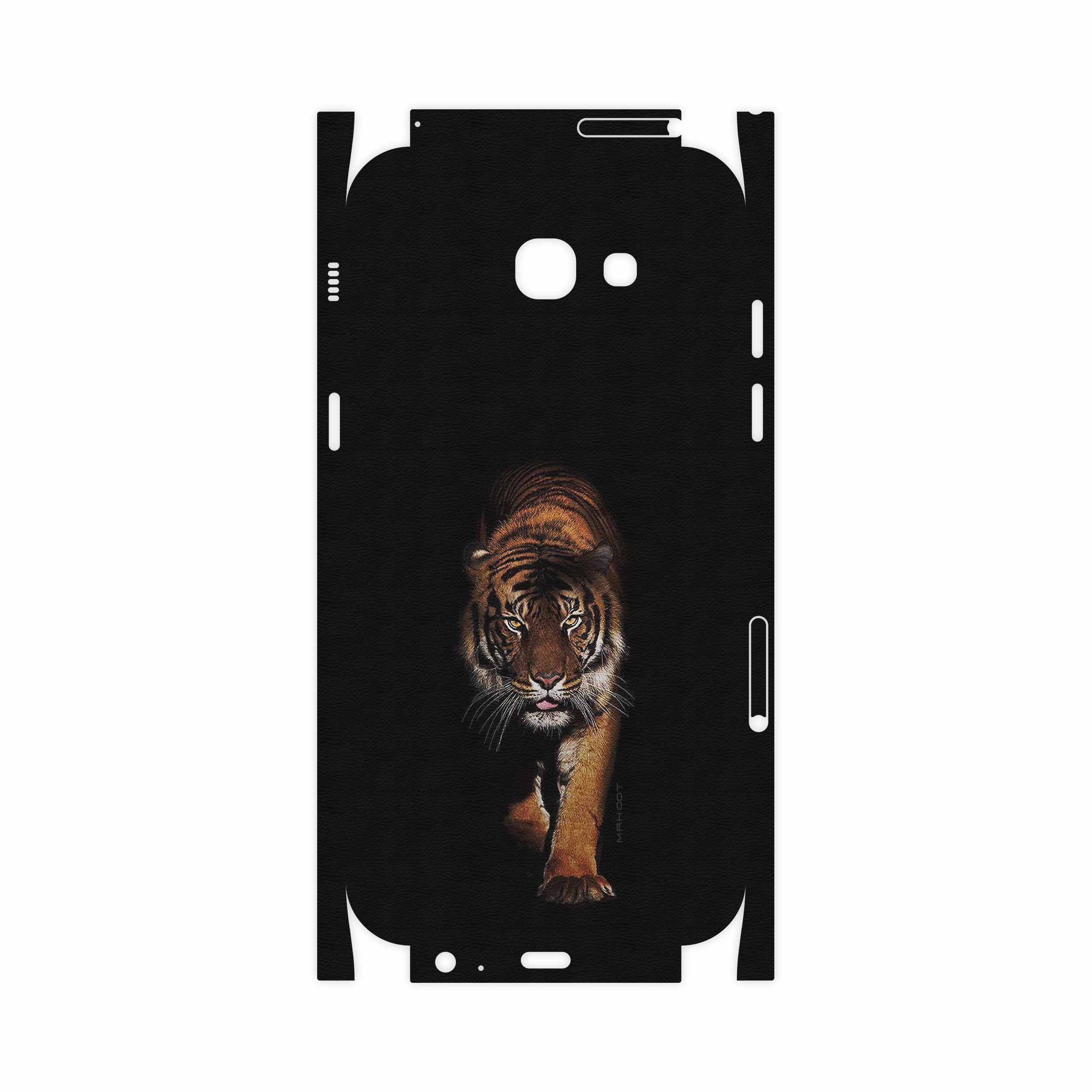 برچسب پوششی ماهوت مدل Wild Tiger-FullSkin مناسب برای گوشی موبایل سامسونگ Galaxy A7 2017