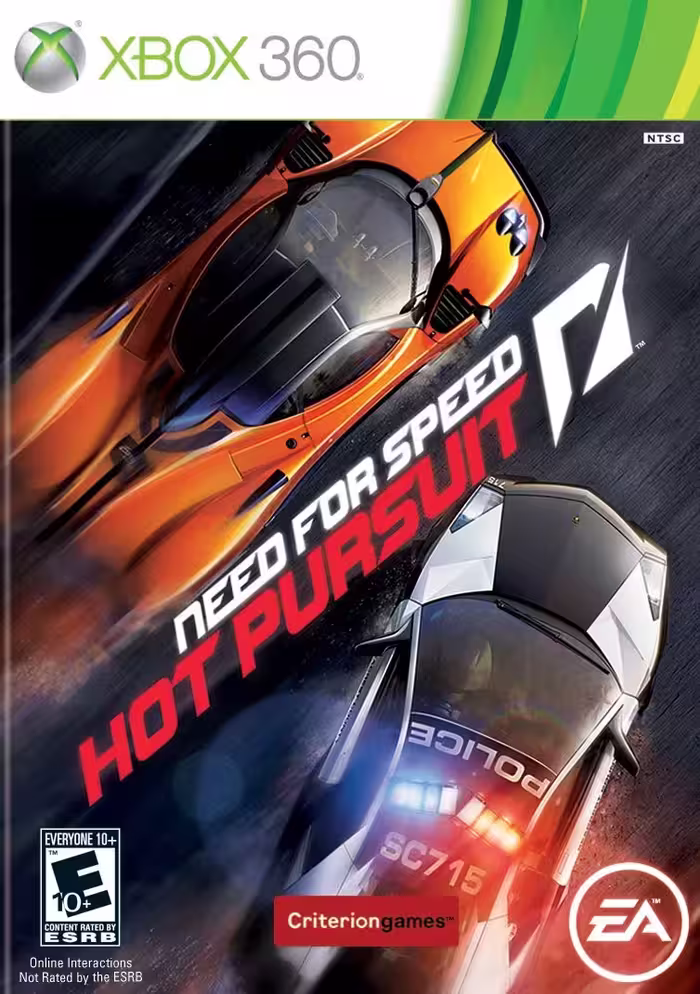 بازی ایکس باکس 360 need for speed hot pursuit