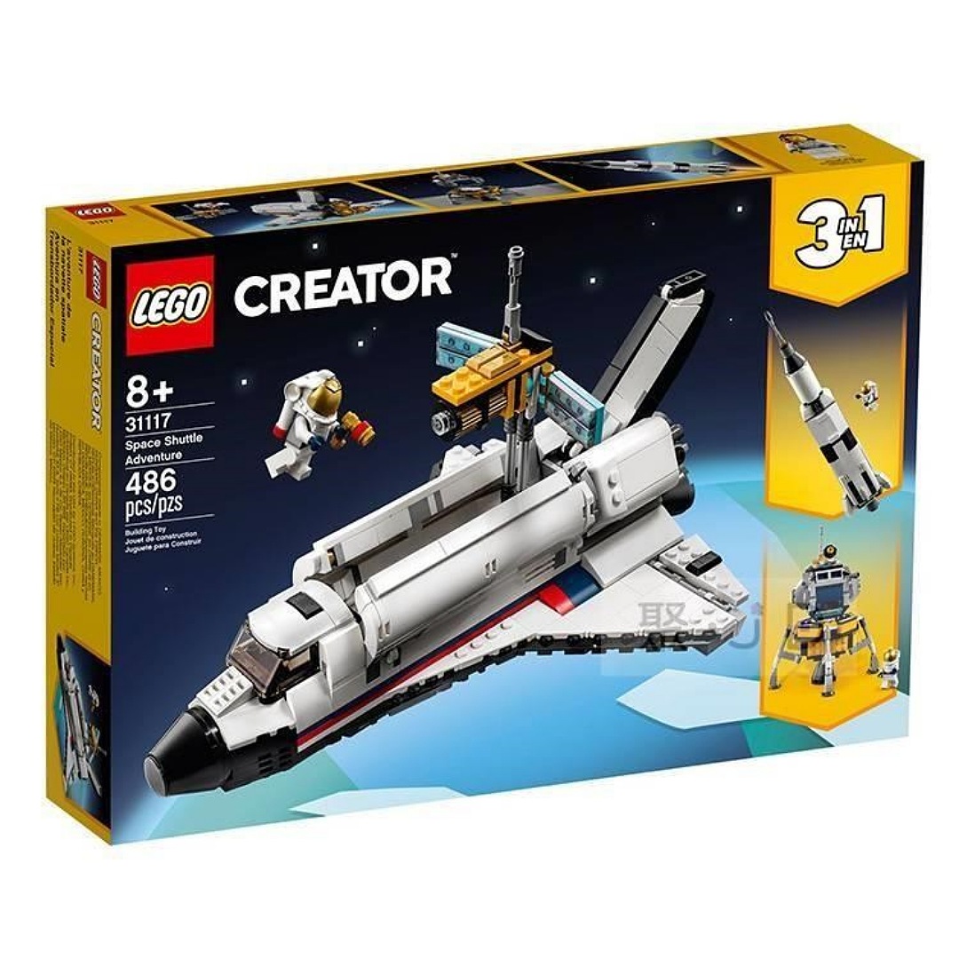 لگو مدل کریتور Space Shuttle Adventure  کد 31117