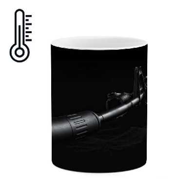 ماگ حرارتی طرح تفنگ اسنایپر مدل mgph14215