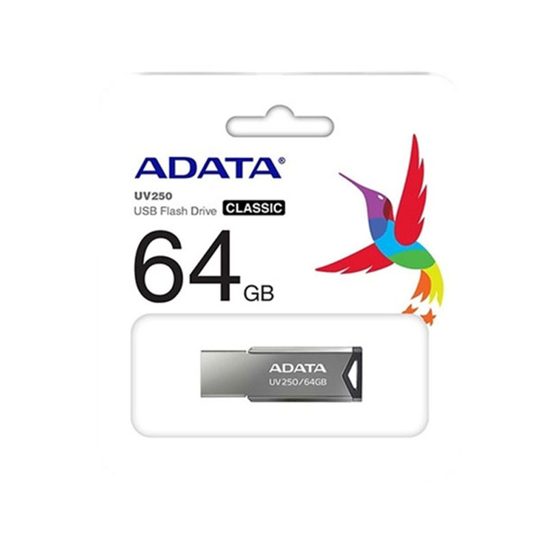 فلش مموری ای دیتا مدل UV250 ظرفیت 64 گیگابایت- بهاری موبایل