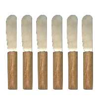 کارد مدل کره خوری طرح بامبو بسته 6 عددی